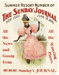 Sommerresort-Ausgabe des The Sunday Journal, New York, 14. Juni 1896, 1896